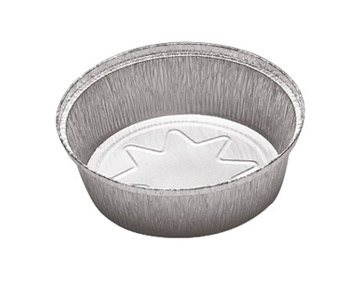 ENVASE PARA POLLOS DE ALUMINIO REDONDO DE 1.450 ML